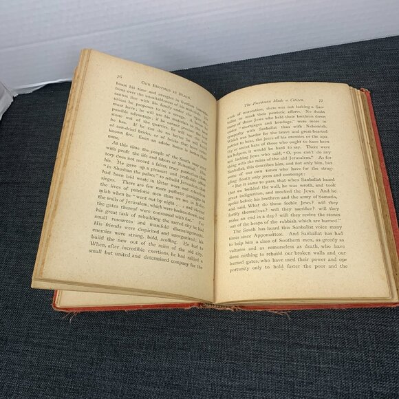 Our Brother in Black: His Freedom and His Future 1887 HAYGOOD, Atticus G. - Picture 12 of 16